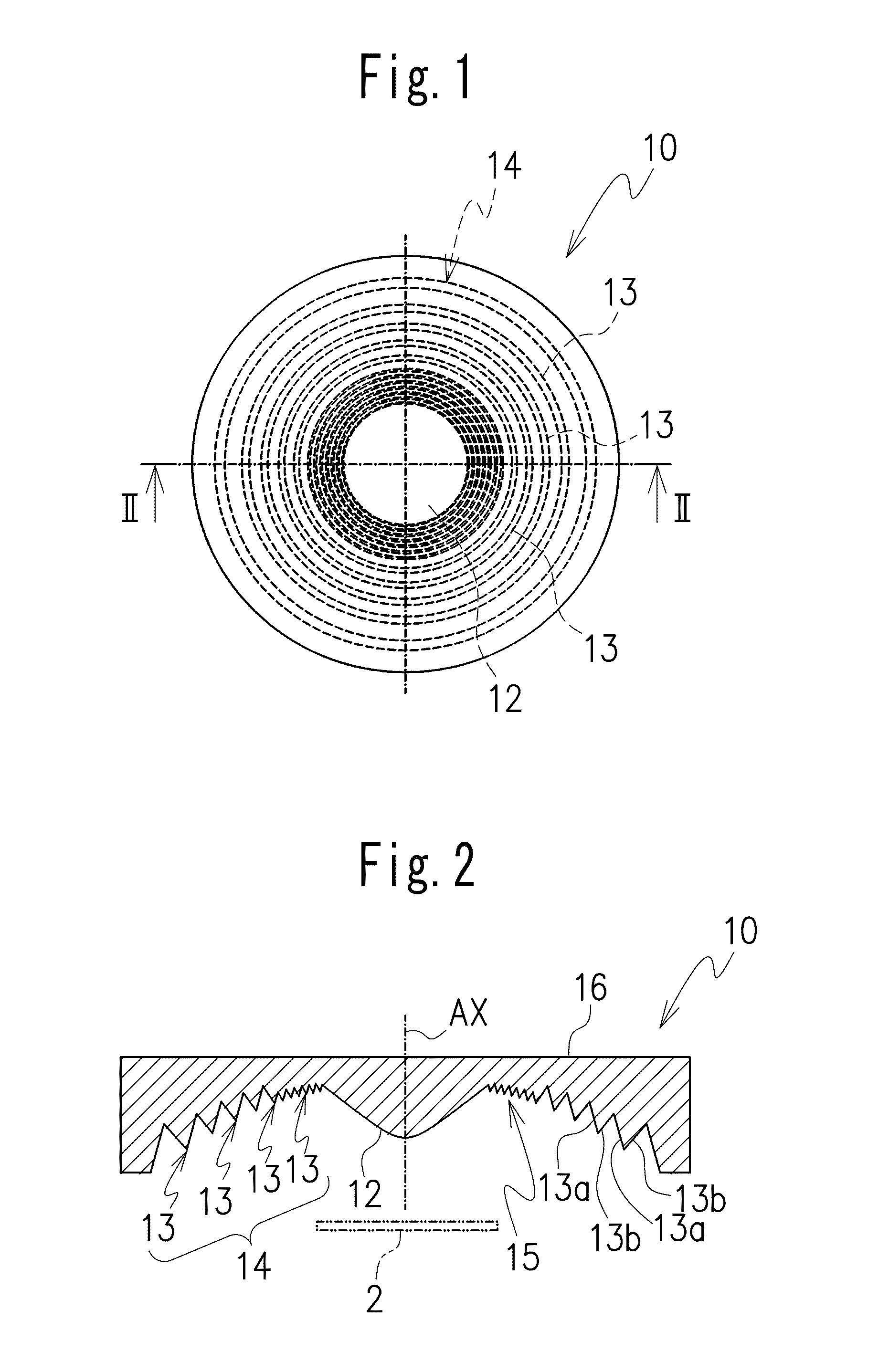 Lens member and optical unit using said lens member