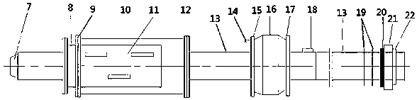 Quaternary deep well layered water pumping and stopping device and water pumping and stopping method thereof