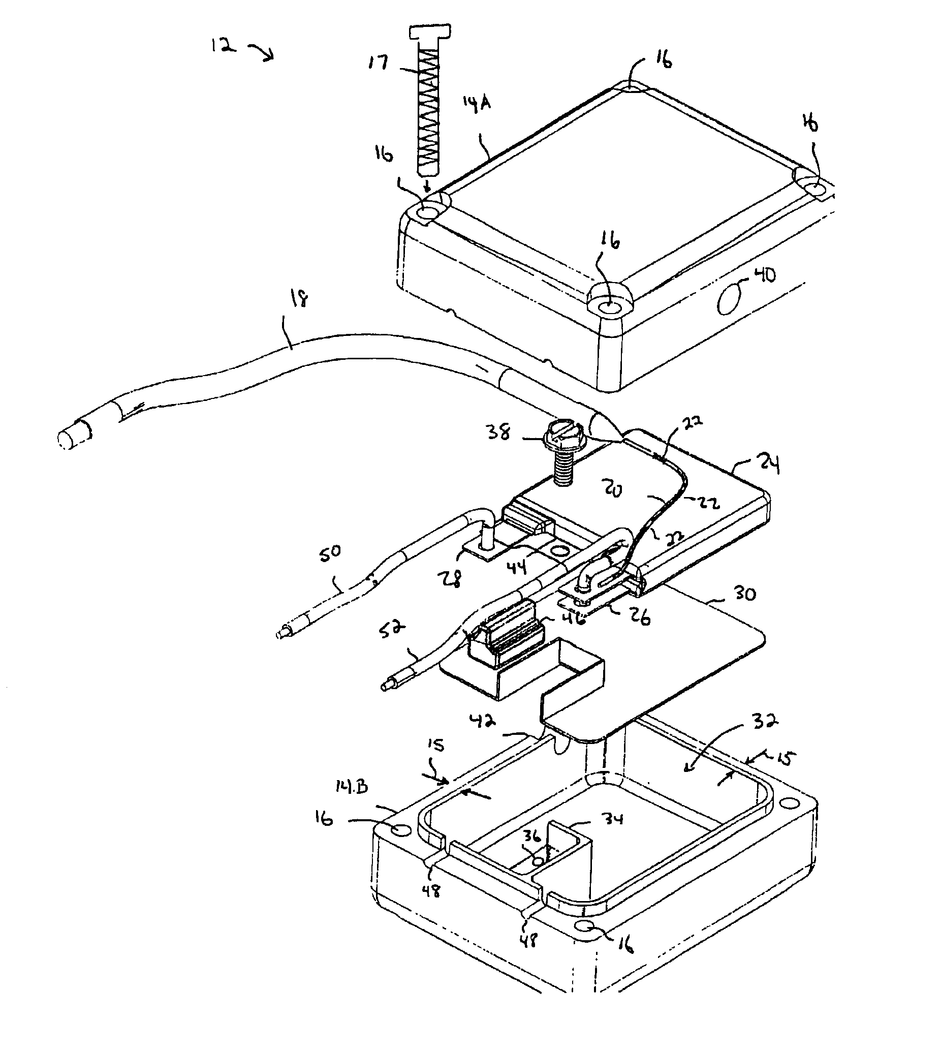 Surge suppressor enclosure and fusing system