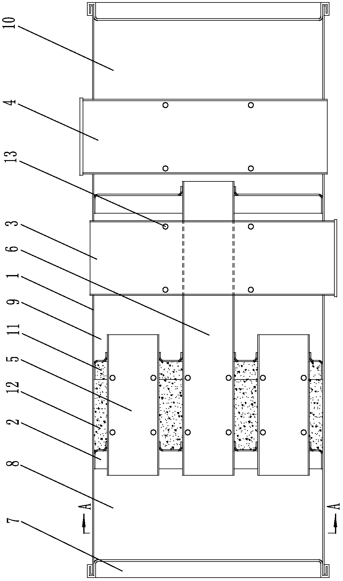 Exhaust silencer for engineering machinery