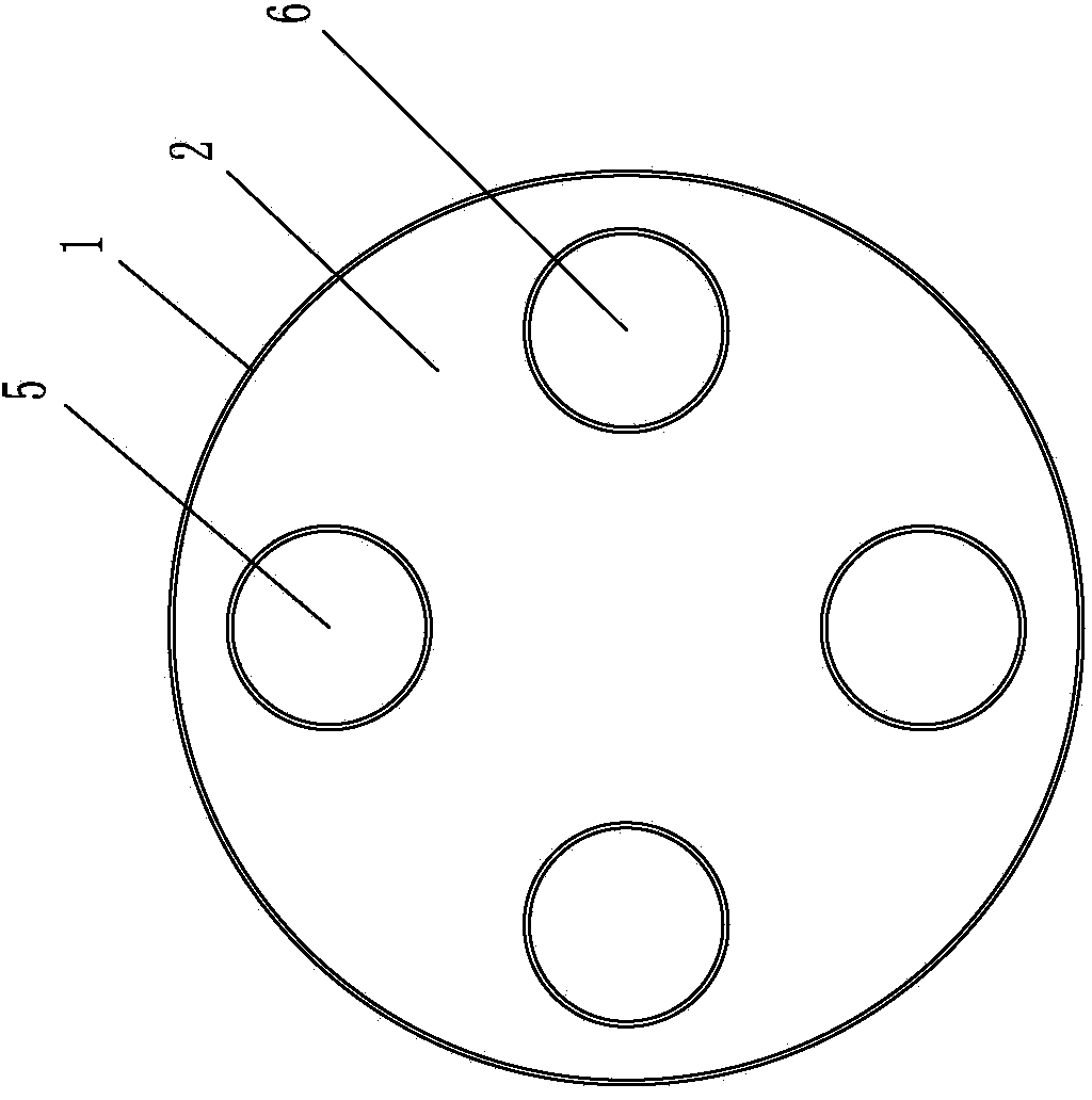 Exhaust silencer for engineering machinery