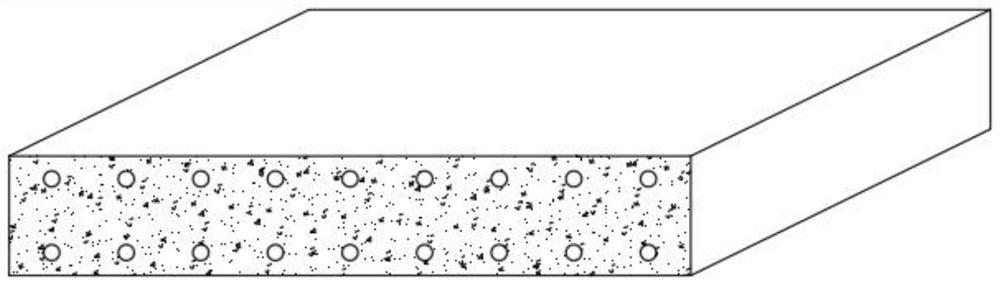 High-strength concrete plate and forming process thereof