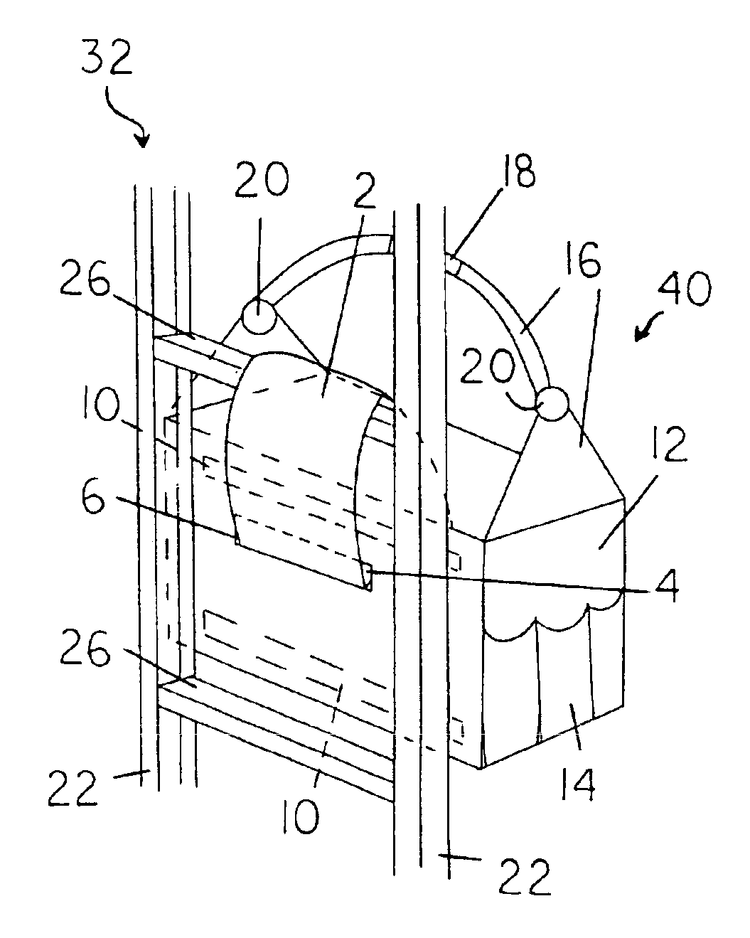 Ladder bag and method of use