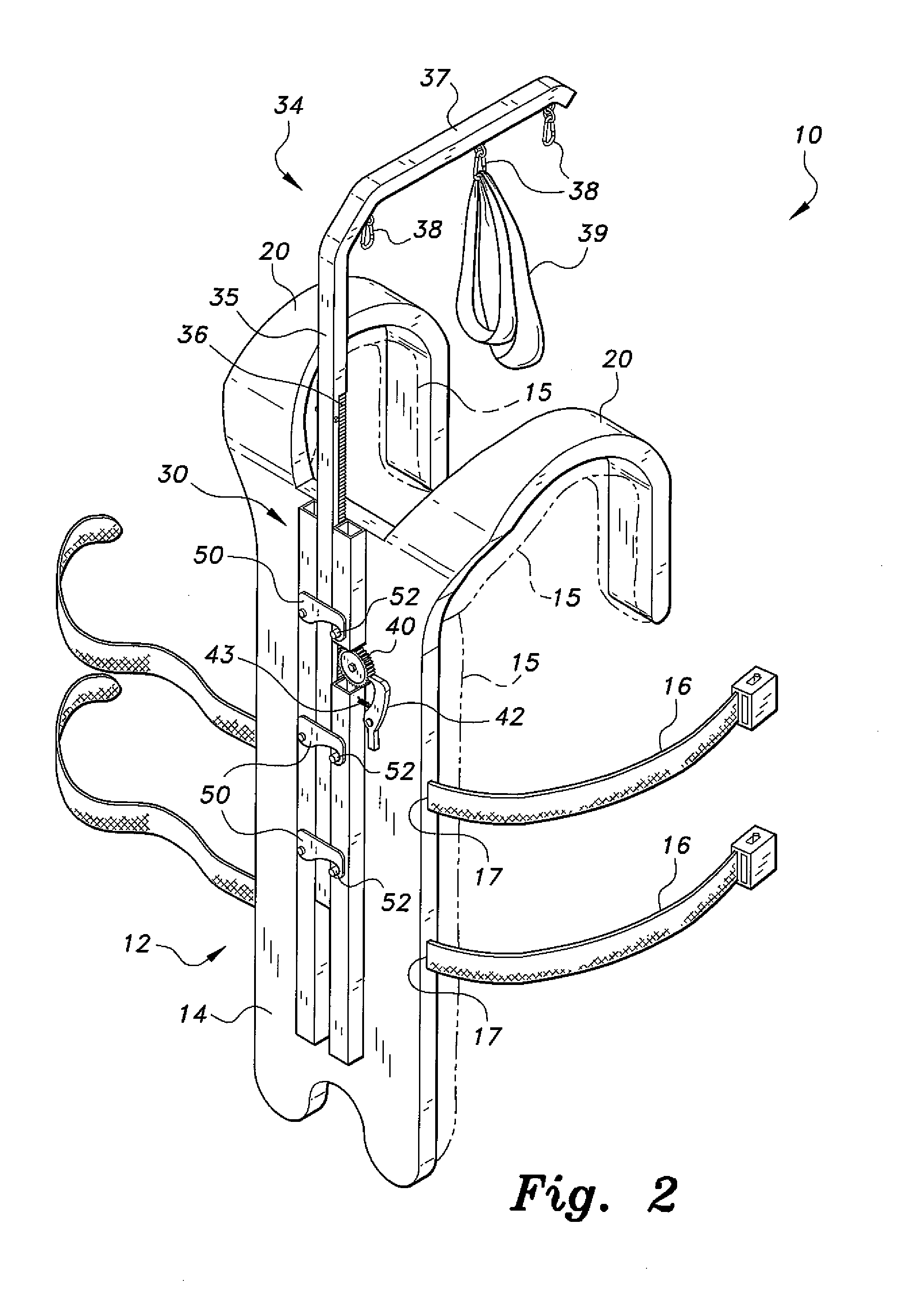 Portable cervical traction device