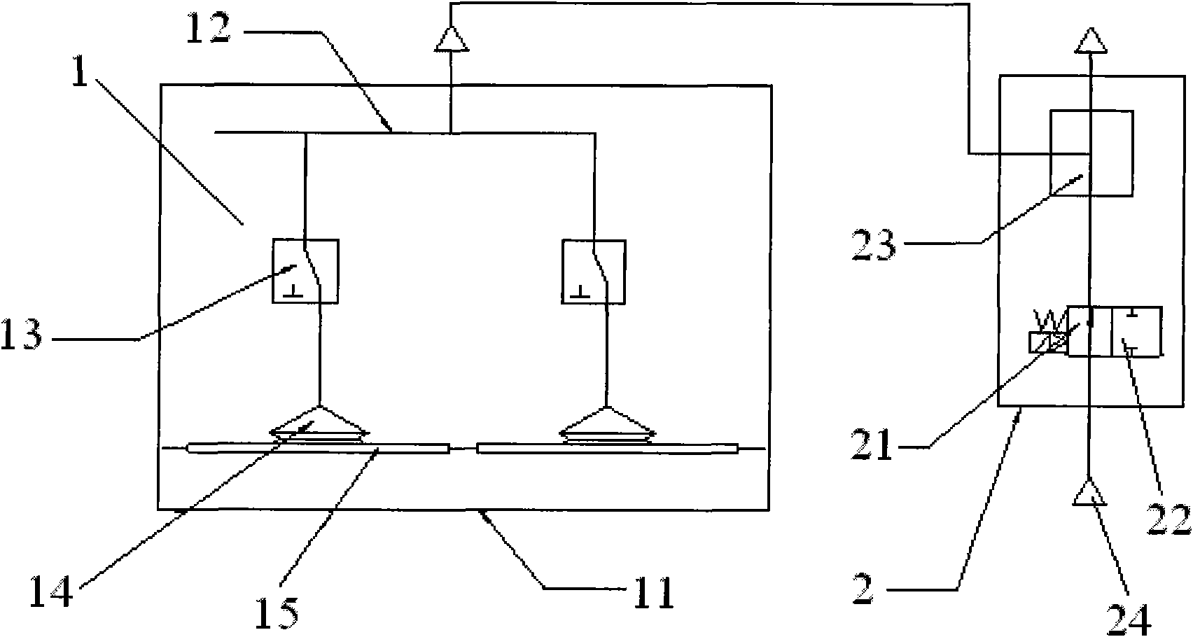 Safety sucker of solar cell string