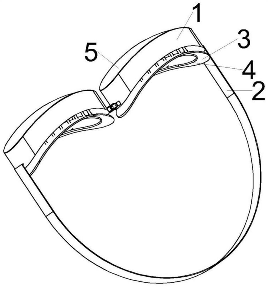 Air bag massage eye protection instrument and control method thereof