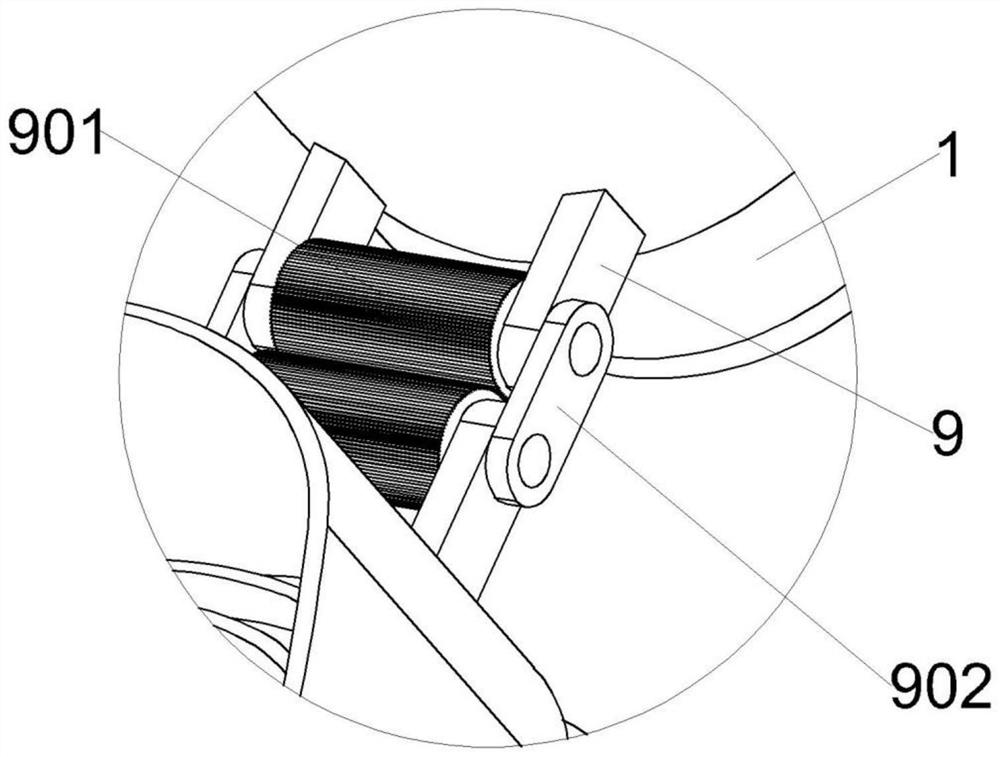 Air bag massage eye protection instrument and control method thereof