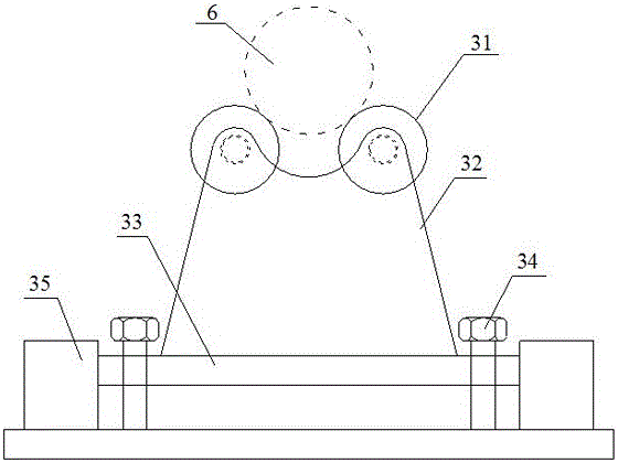 Roller assembly auxiliary tool