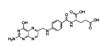 Medicinal folic acid purifying method