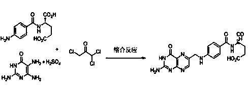 Medicinal folic acid purifying method