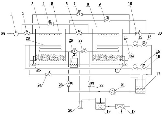 Oil-gas condensing unit with self-defrosting function and oil-gas condensing and recycling method