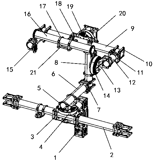 Loading mechanism of video surveillance camera