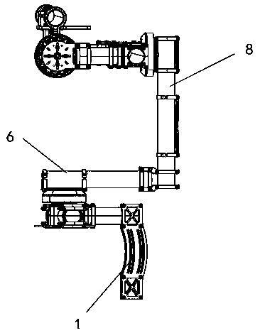 Loading mechanism of video surveillance camera