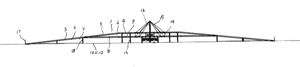 Urban multilayer roundabout viaduct