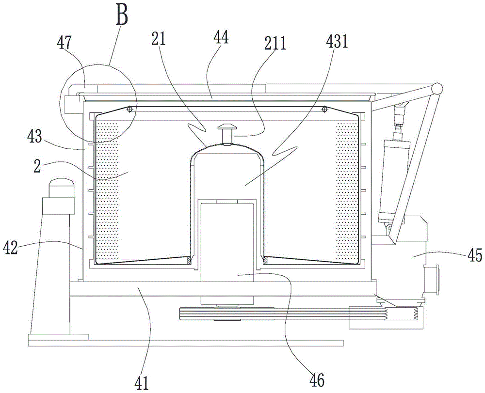 Textile centrifugal dewatering system