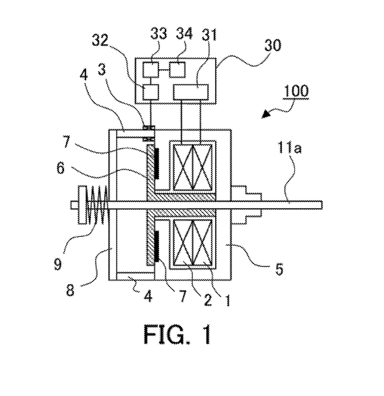 Electromagnetically moving device