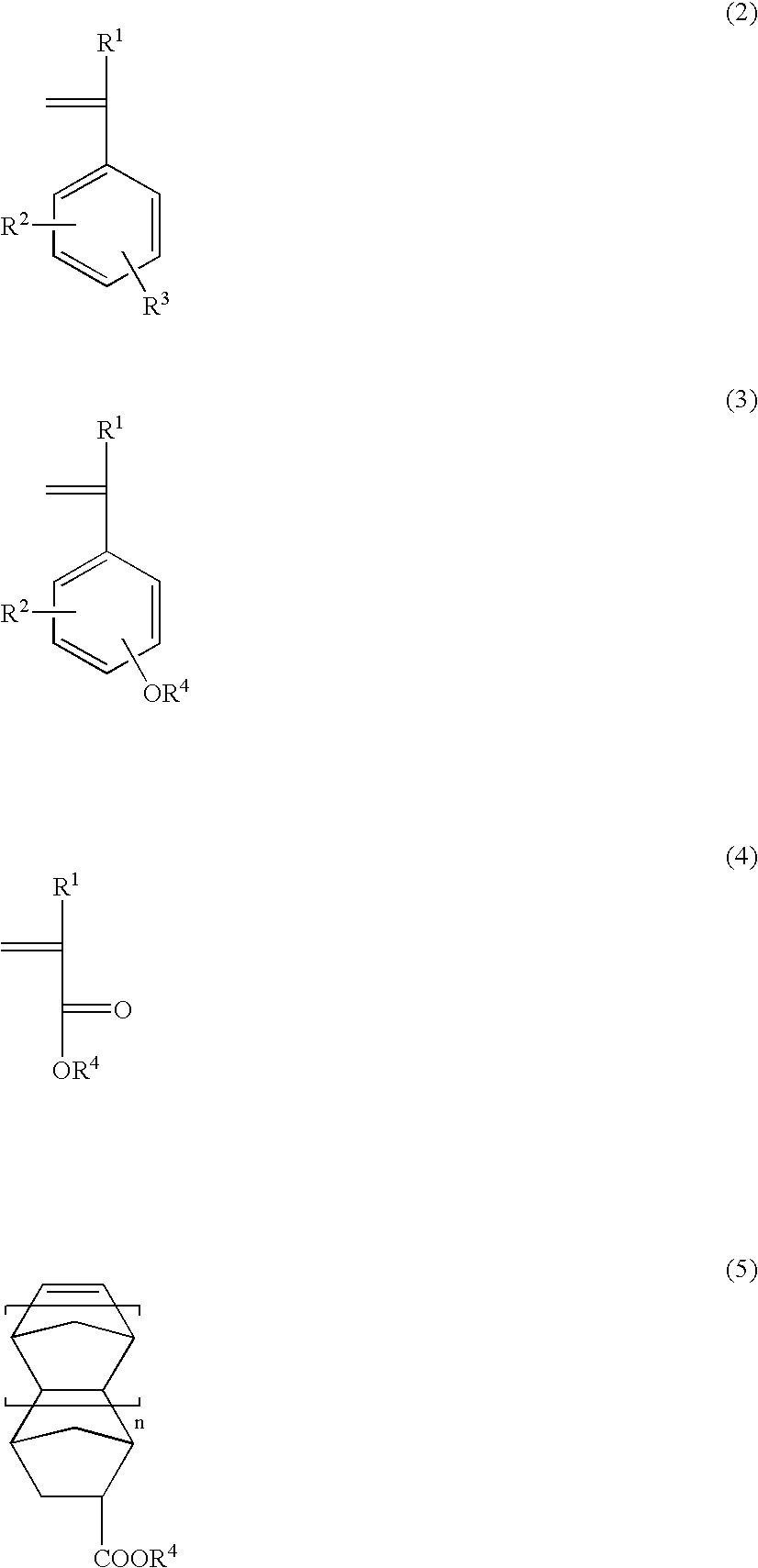 Hyperbranched polymer, production method therefor and resist composition containing hyperbranched polymer