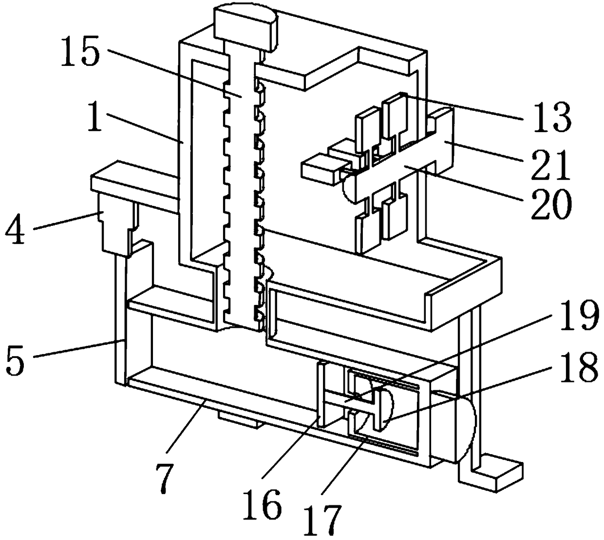 Adjustable quantitative packing machine for thick-and-viscous sheet-shaped meat products