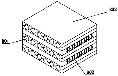 A high-efficiency voc treatment system using a new type of heat exchanger and its treatment process