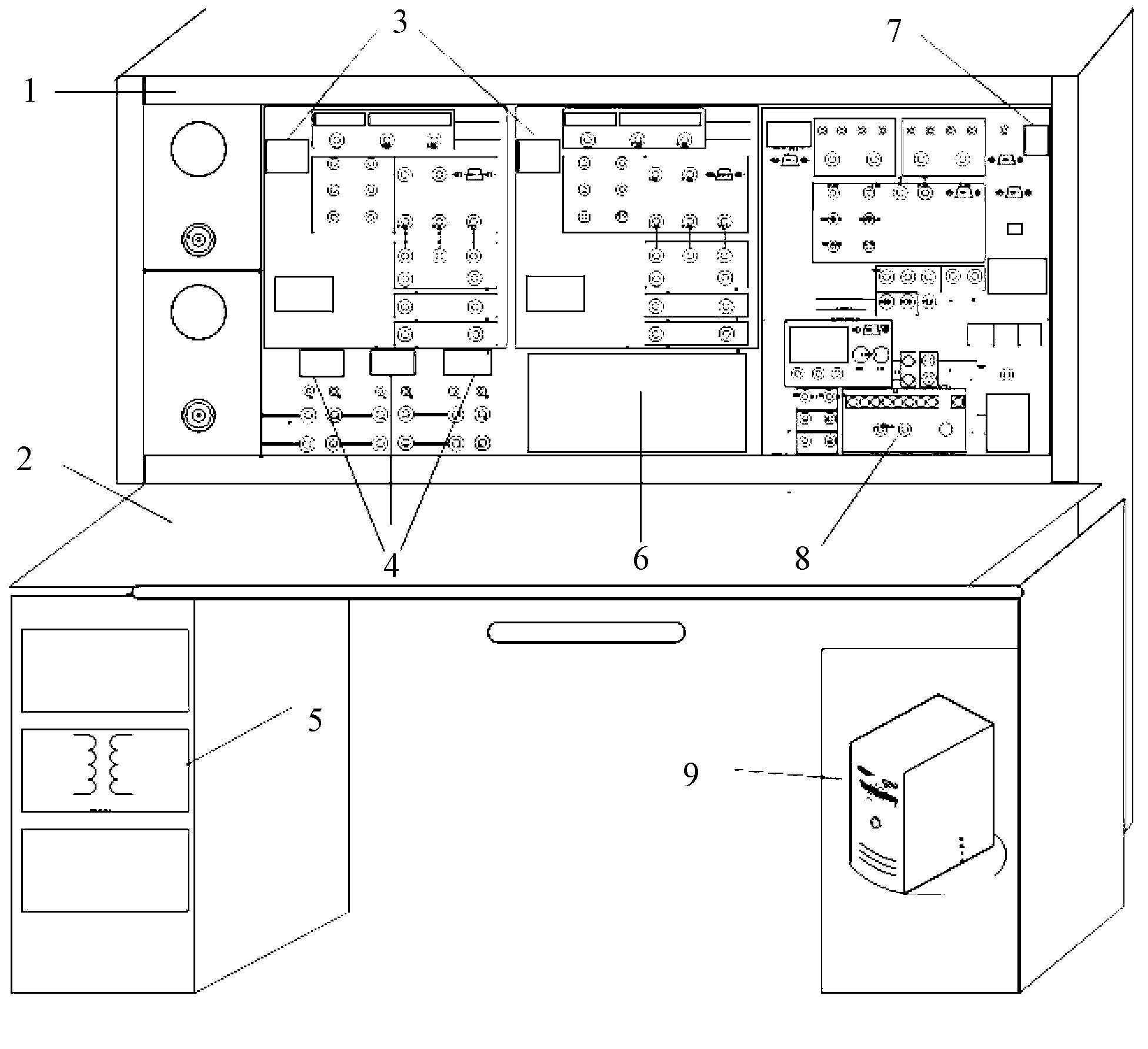 Intelligent meter reading centralized control system for PMI power system and teaching experiment platform based on centralized control system