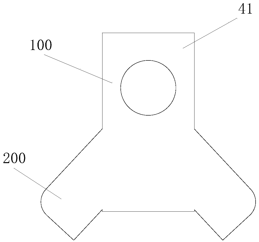 Self-locking drawbar and draw-bar box