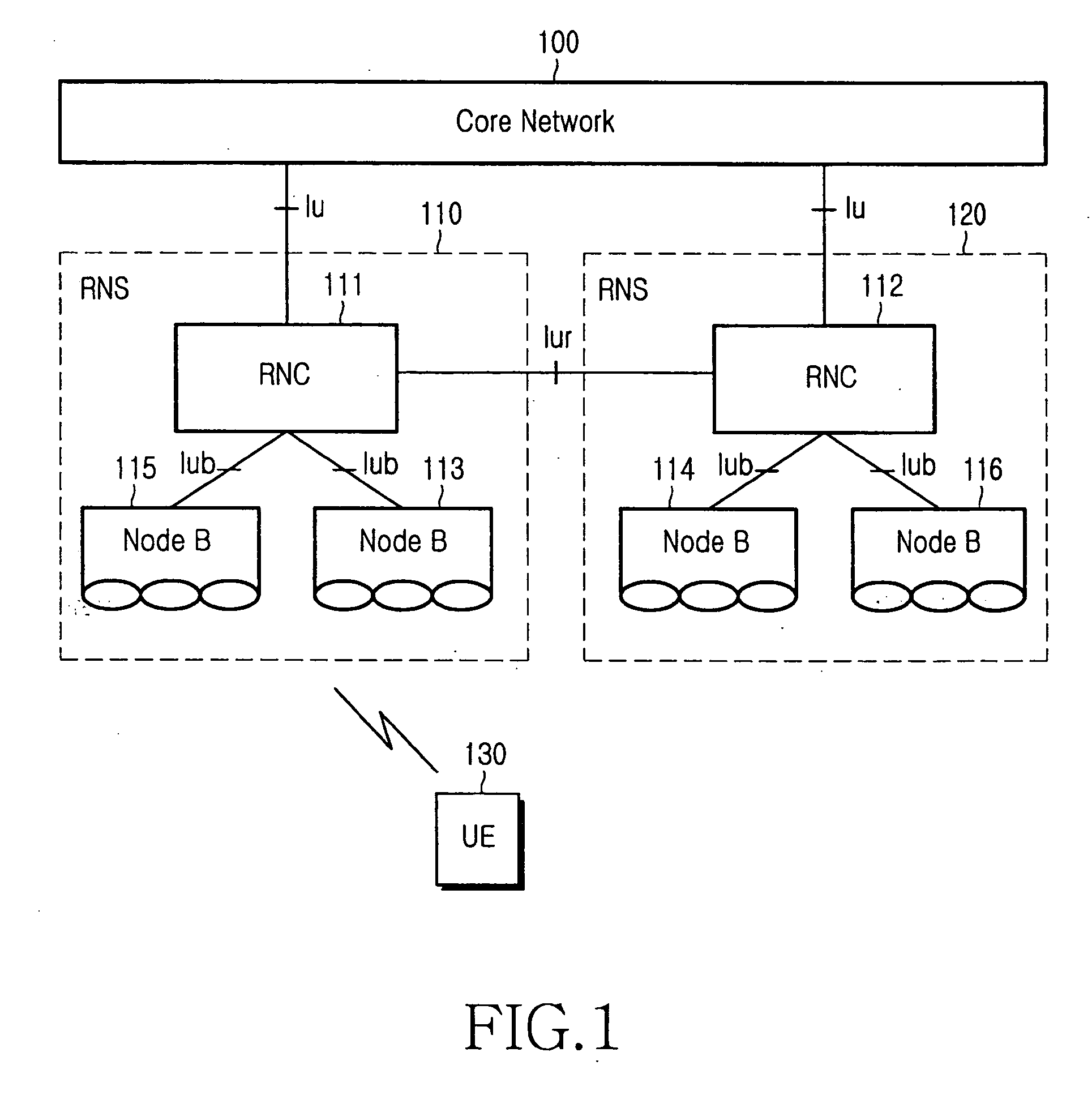 Method and apparatus for supporting voice service through radio channel in mobile telecommunication system