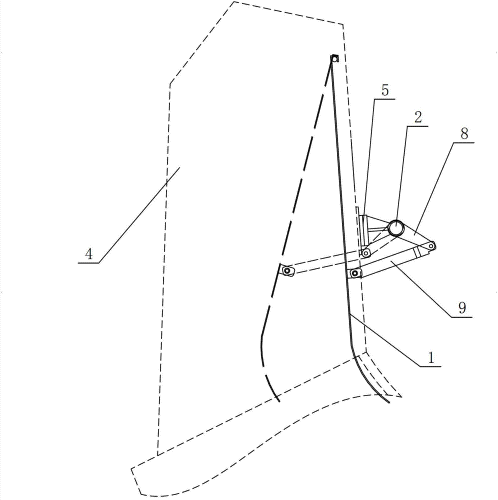 Anti-blocking adjustment device for net cage of dyeing machine