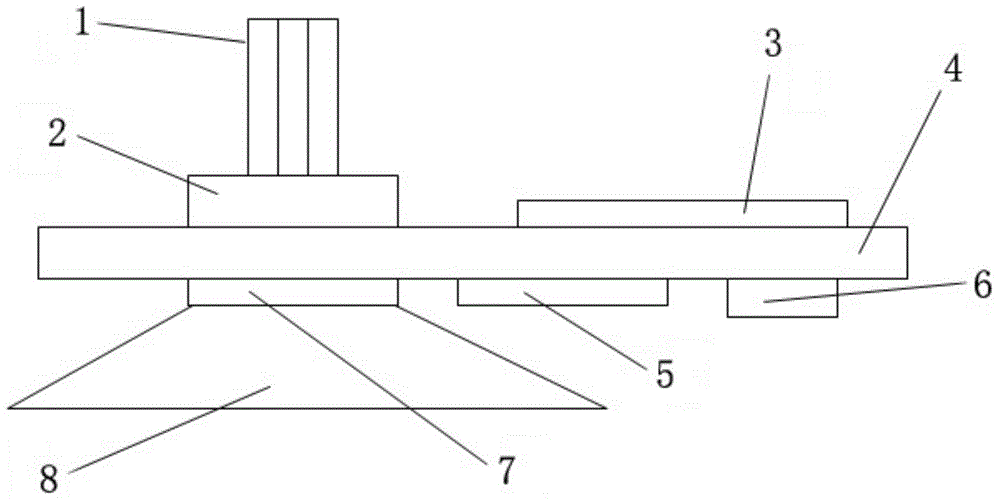 Wireless Bluetooth virtual instrument knob based on color discrimination and control method