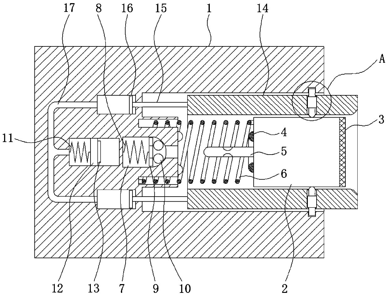 Pressing type electric control switch based on magnetic buckle limiting