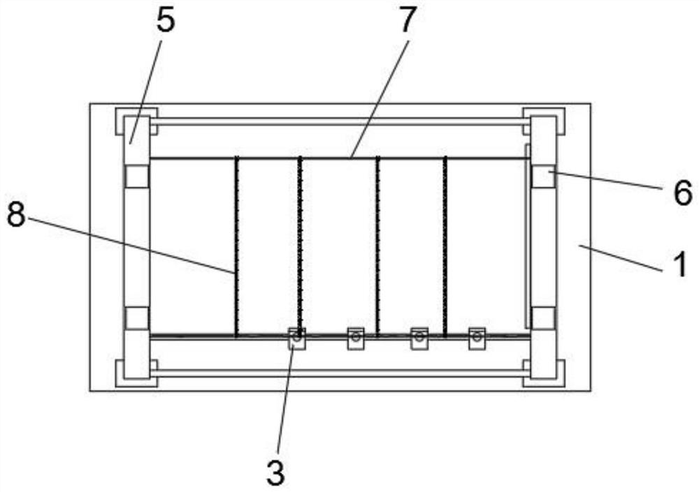 A cutting device for a forming processing system for packaging cartons