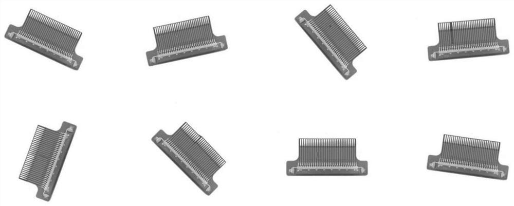 FPC flexible flat cable appearance defect detection method and system and medium