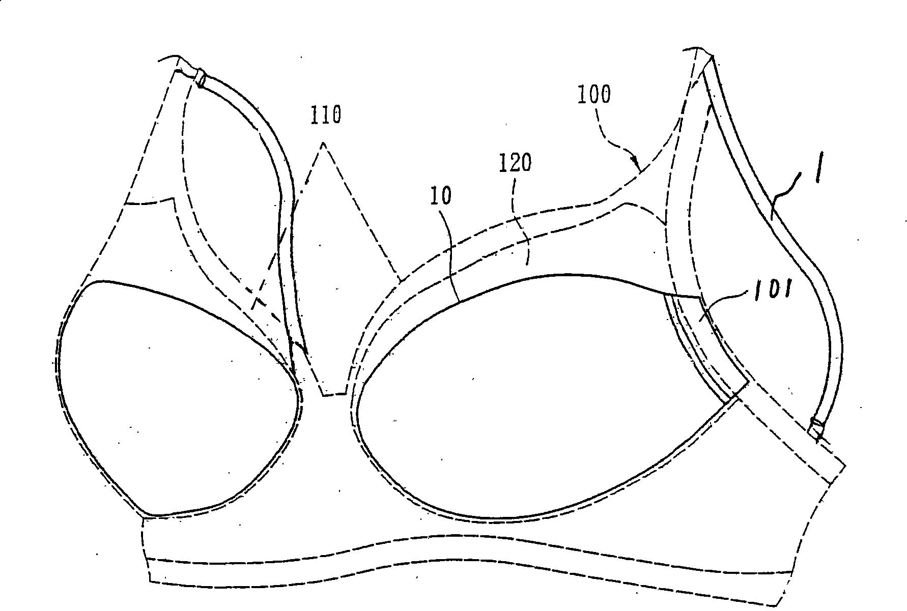 Multifunctional massage, bacteriostasis, and deodorization bra