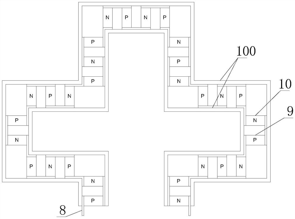 Mouse cage made of semiconductor material