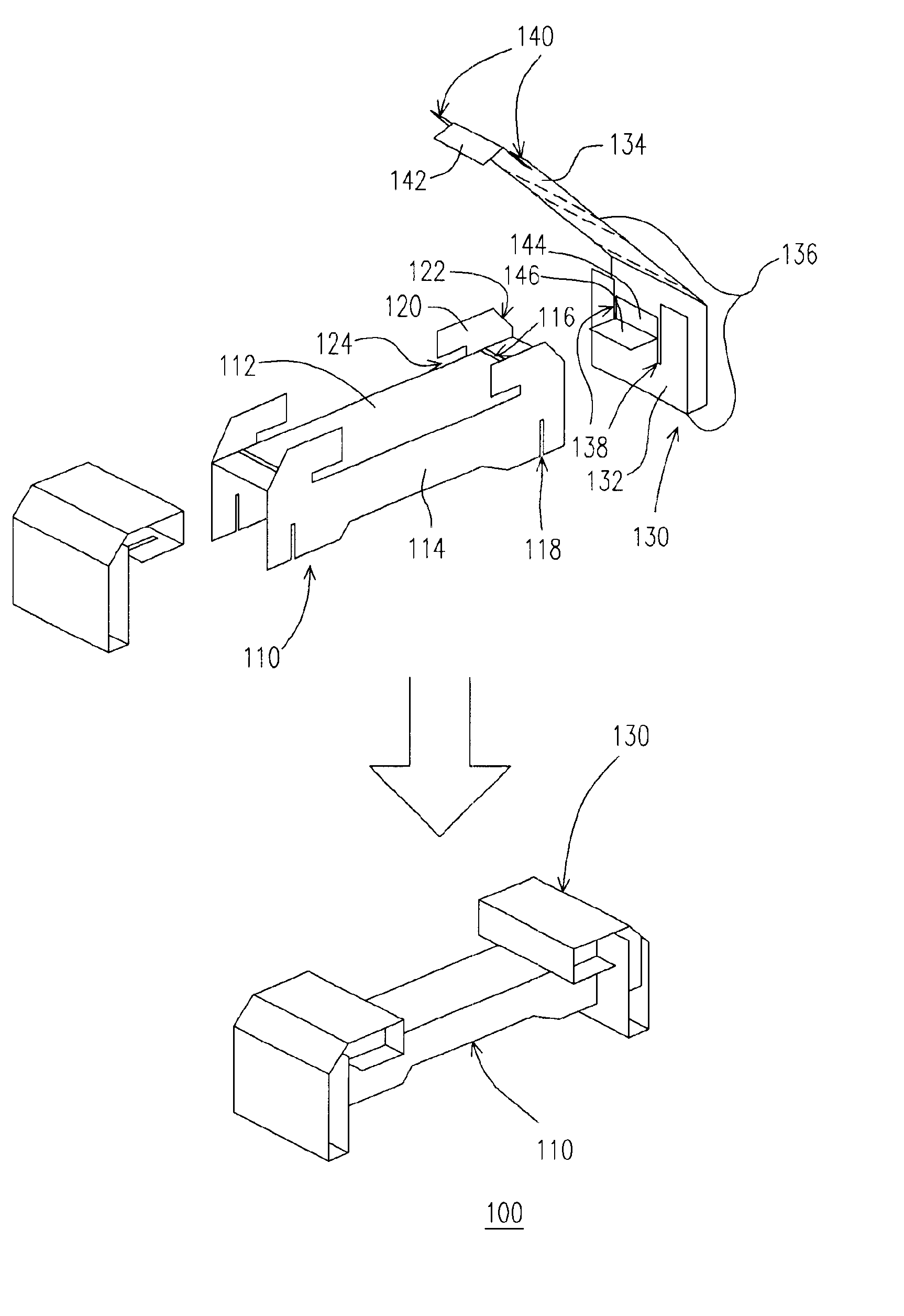 Buffer packing apparatus