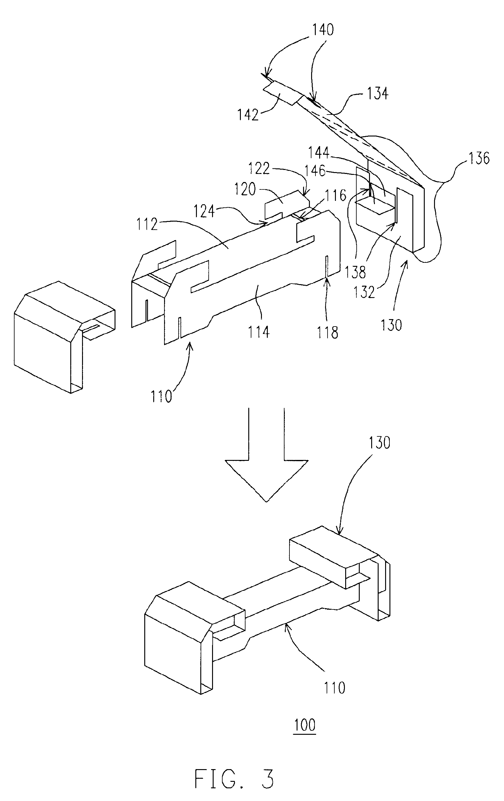 Buffer packing apparatus