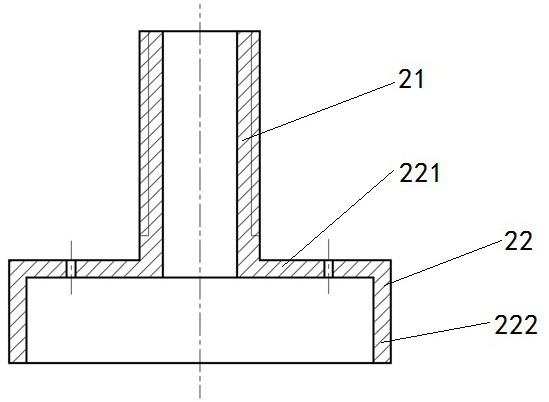 Piezoelectric vibrator array type ultrasonic shot peening strengthening device