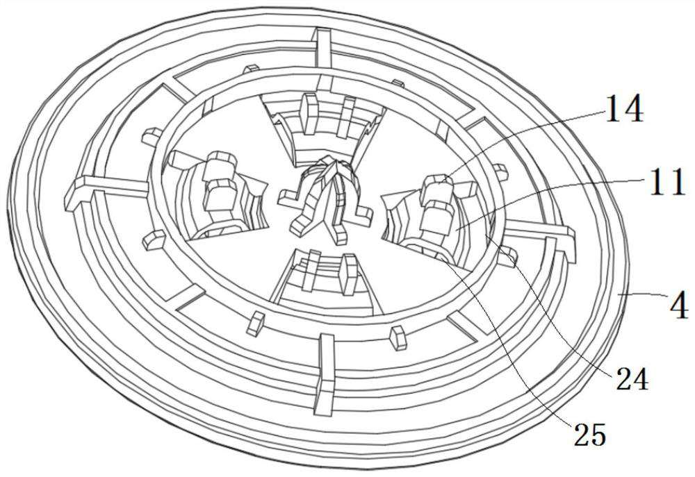 Single-cup extraction system based on puncture by mechanical external force