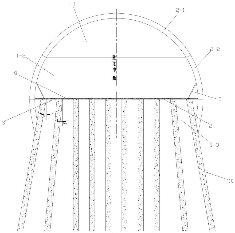 Construction method of low-bearing-capacity soft rock tunnel