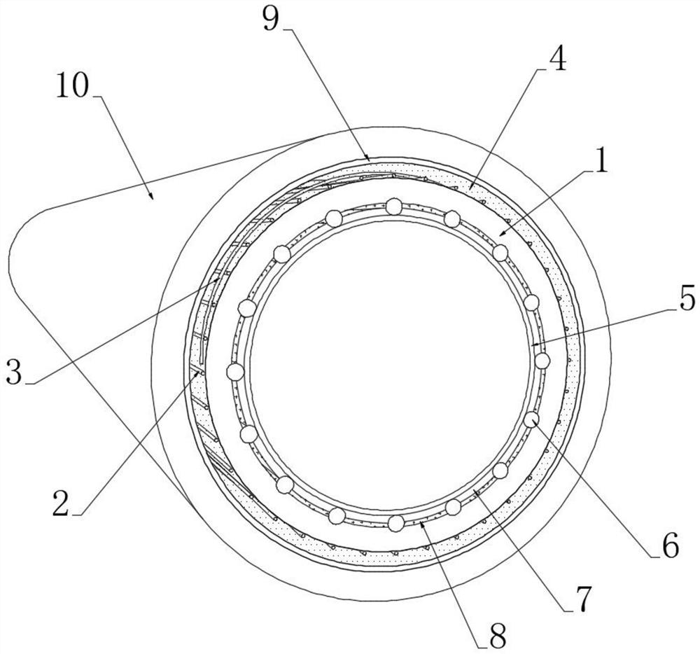 A kind of glass fiber reinforced plastic cable conduit and its processing technology