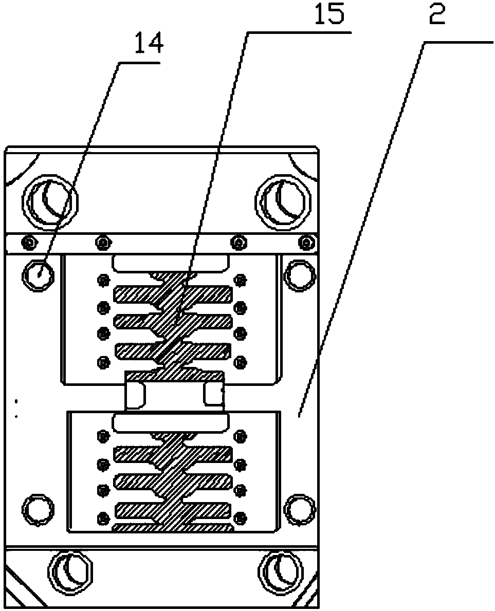 Metal mold production technology capable of conveniently quickening cooling setting