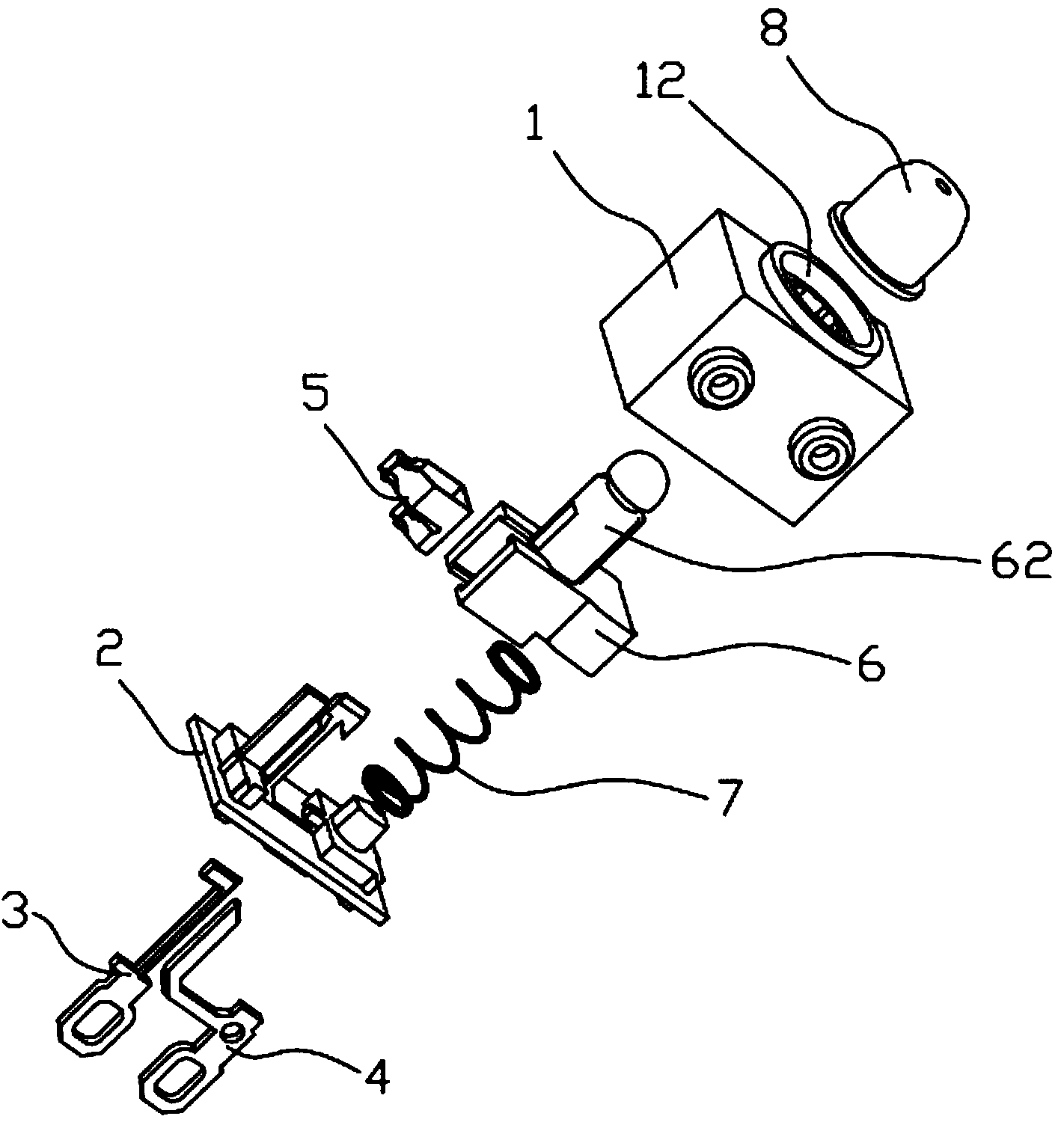 Novel button switch