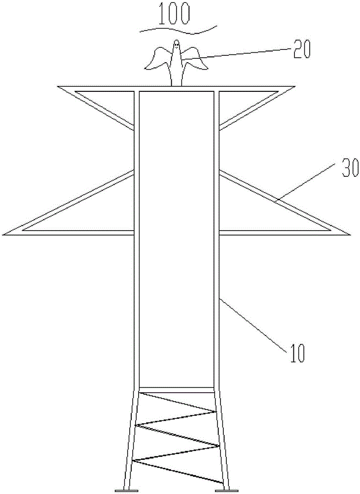 Electric iron tower