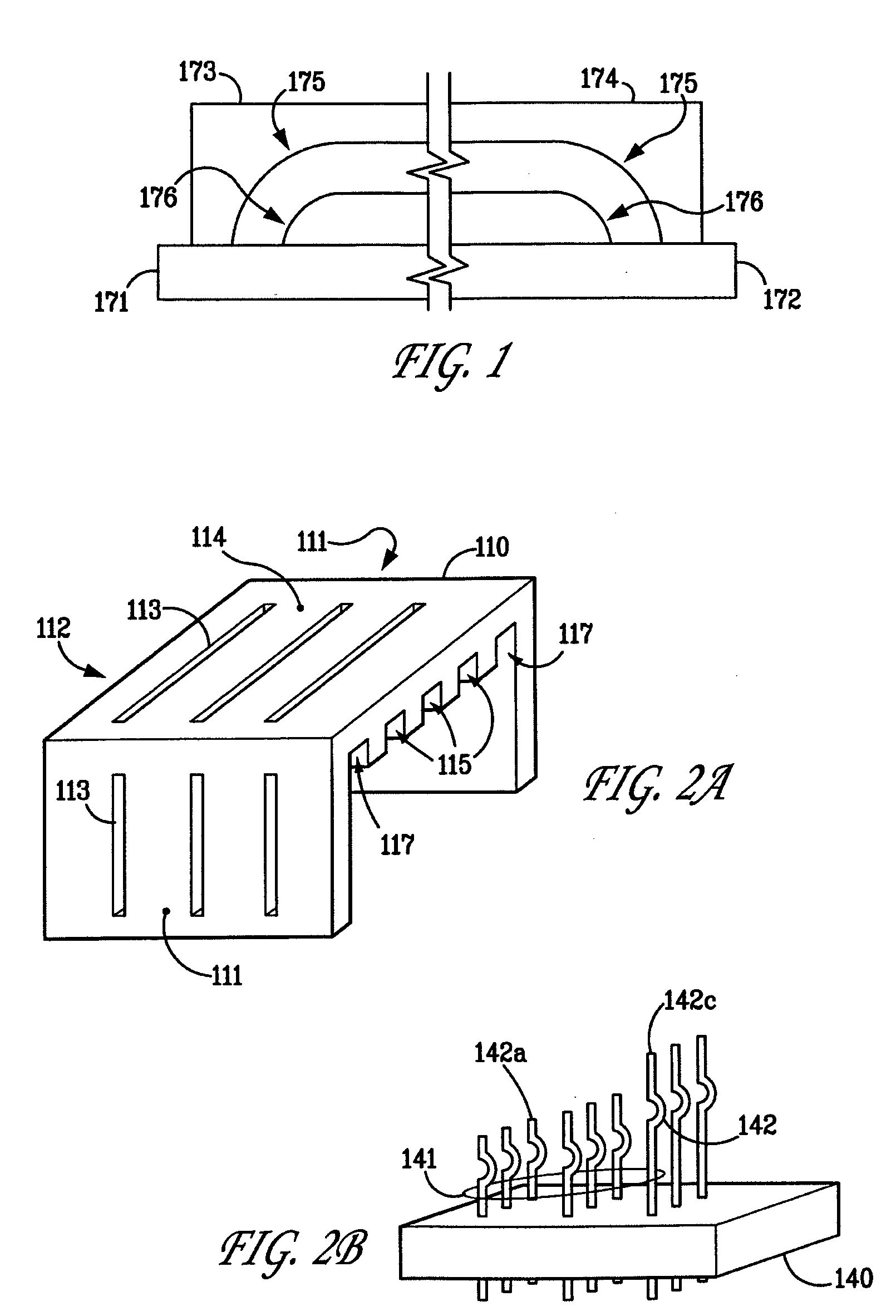 High speed connectors that minimize signal skew and crosstalk