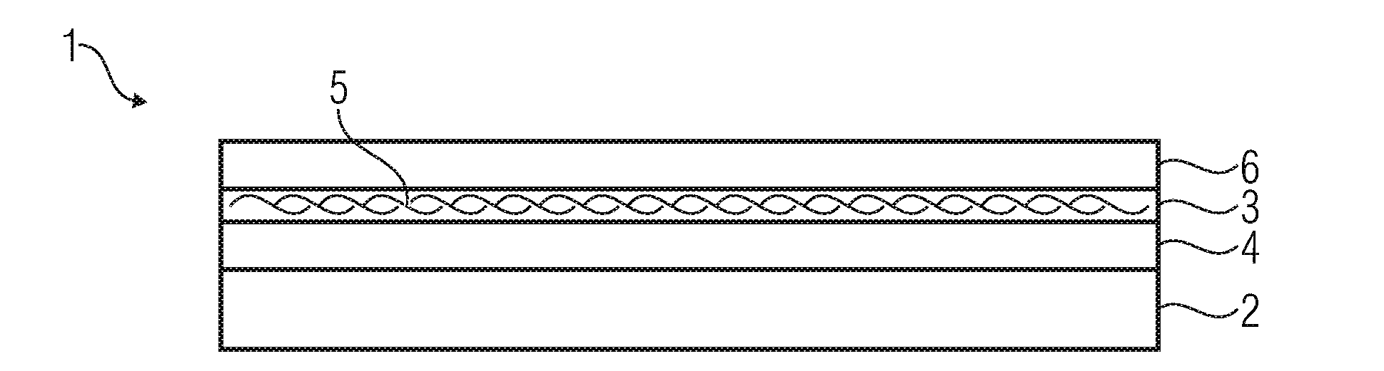 Transparent nanowire electrode comprising a functional organic layer