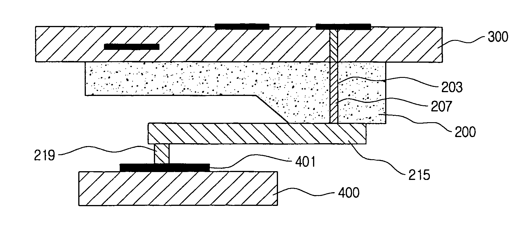 Microprobe for testing electronic device and manufacturing method thereof