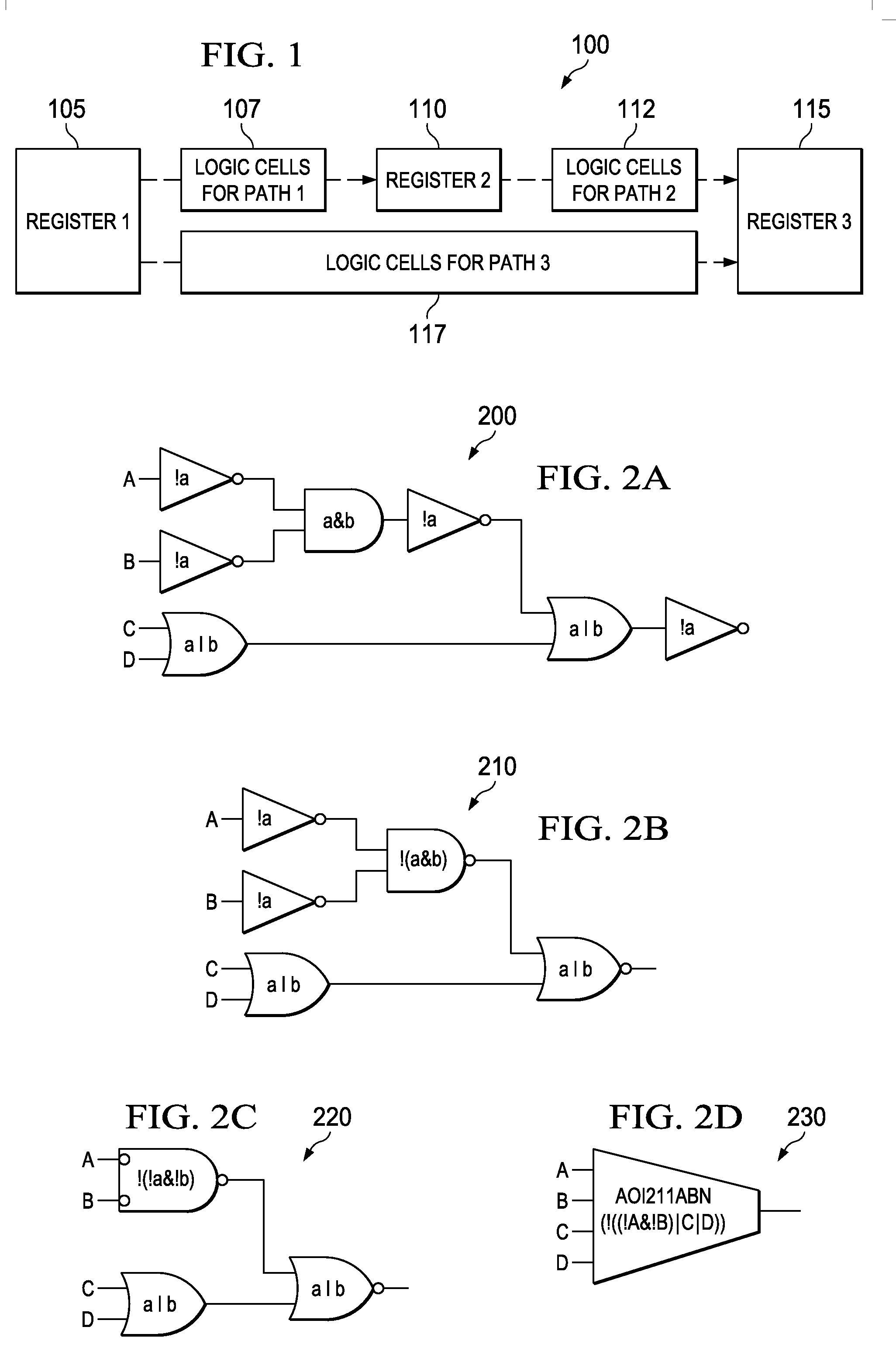 Total power optimization for  a logic  integrated circuit