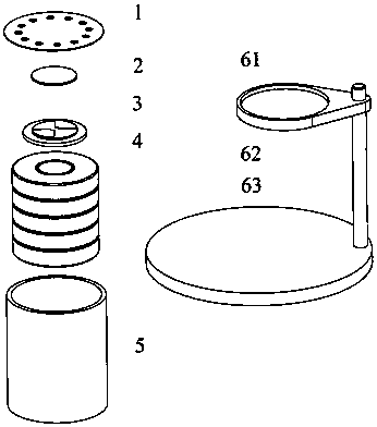 Electrostatic type energy collector based on solar energy