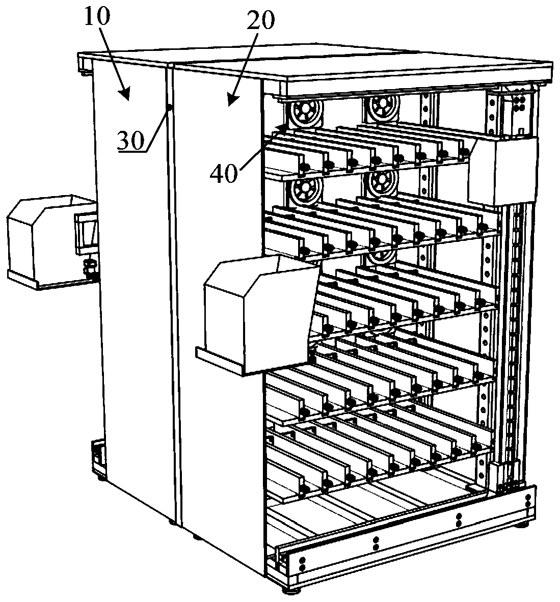 Counter and vending machine