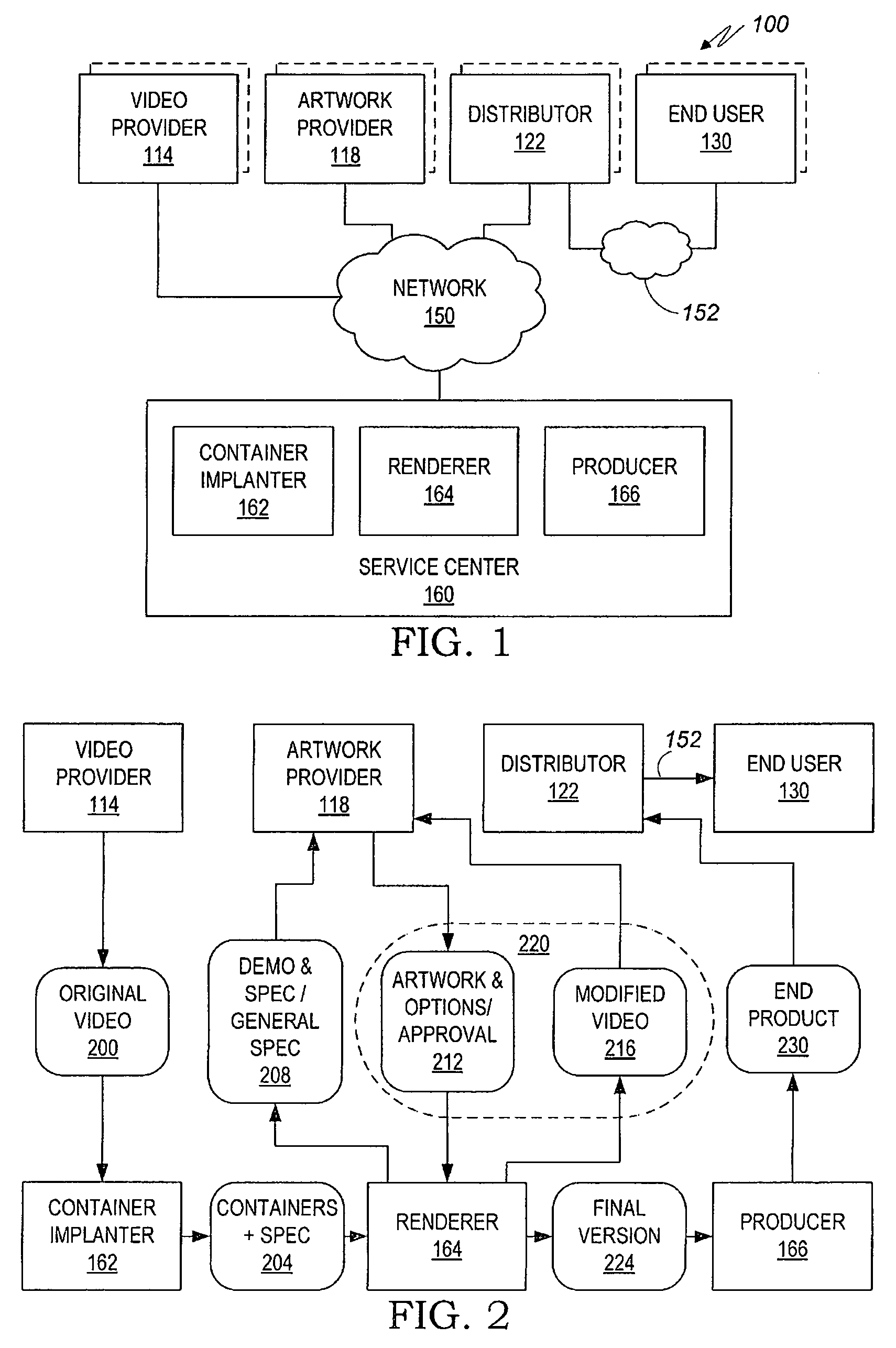 System and method for virtual content placement