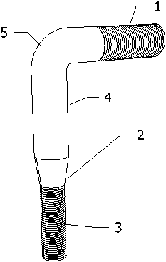 Fabricated composite bridge surface system of U-shaped bolt connecting parts with adjustable screw pitch